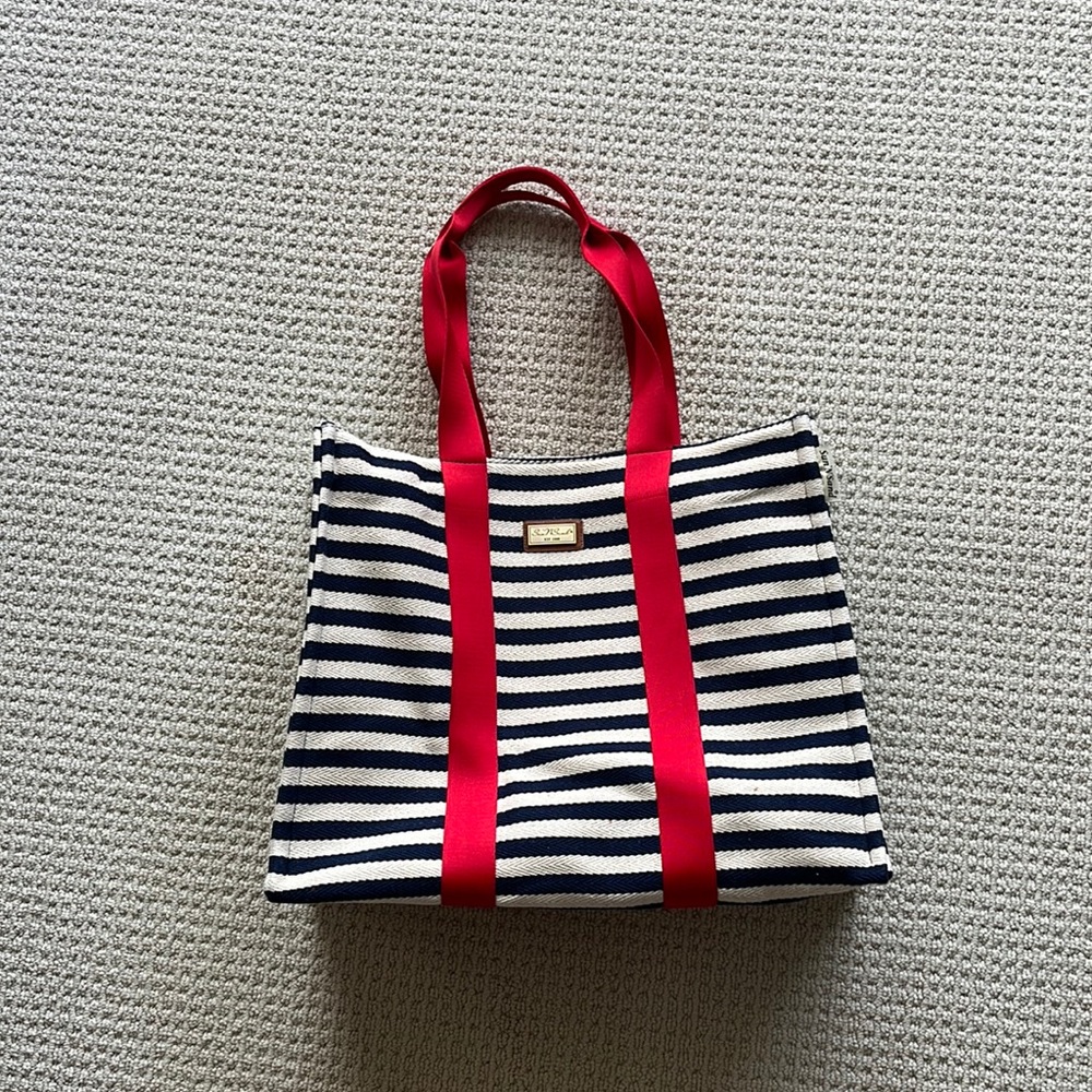 BNWOT Sun N Sand Red, White & Blue July Fourth Tote